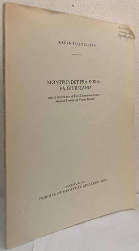 Image du vendeur pour Mntfundet fra Kirial p Djursland. 81.422 mnter deponeret o. 1365 mis en vente par Erik Oskarsson Antikvariat