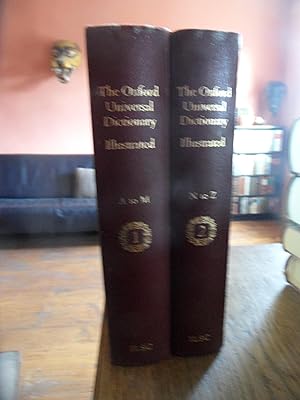 Imagen del vendedor de The Oxford Universal Dictionary Illustrated. An Illustrated Edition of the shorter Oxford English Dictionary. a la venta por Antiquariat Floeder