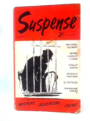 Imagen del vendedor de Suspense for March 1959: Vol. 2, No. 3 a la venta por World of Rare Books