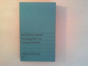 Bild des Verkufers fr Das Kibbutz-Modell. Bestandsaufnahme einer alternativen Wirtschafts- und Lebensform nach 7 Jahrzehnten. zum Verkauf von Antiquariat Matthias Drummer