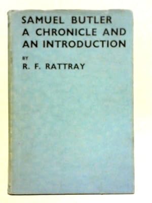 Imagen del vendedor de Samuel Butler: A Chronicle and an Introduction a la venta por World of Rare Books