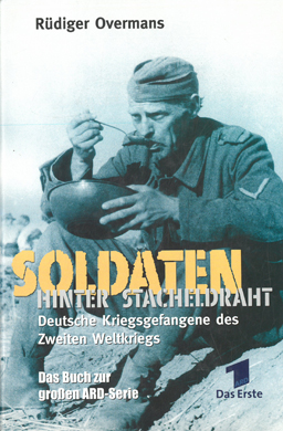 Soldaten hinter stachheldraht. Deutsche Kriegsgefangene des Zweiten Weltkriegs.