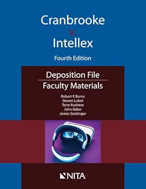 Bild des Verkufers fr Cranbrooke V. Intellex : Faculty Materials zum Verkauf von GreatBookPricesUK