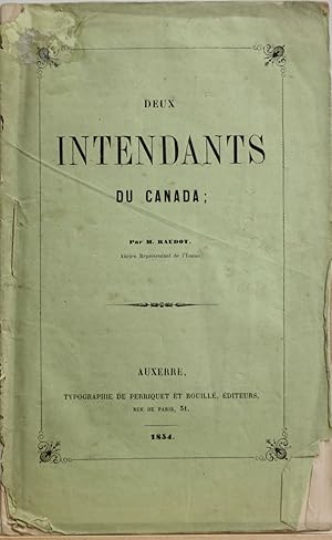 Deux intendants du Canada