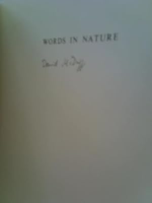 Seller image for Words in Nature for sale by World of Rare Books