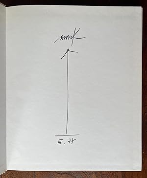 Bild des Verkufers fr Heinz Mack. Eine Monografie Von Margit Staber [Mit Pfeilzeichnung, Signiert] zum Verkauf von Stefan Schuelke Fine Books