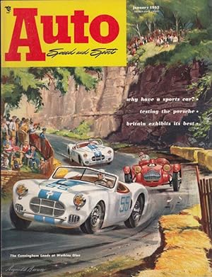 Image du vendeur pour AUTO SPEED & SPORT V1n1 1 1952 Porsche 1500; Cunningham; Alfa pit stop; etc mis en vente par The Jumping Frog