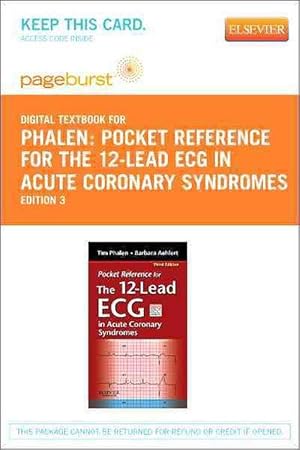 Imagen del vendedor de Pocket Reference for the 12-Lead ECG in Acute Coronary Syndromes - Elsevier eBook on Vitalsource (Retail Access Card) (Hardcover) a la venta por CitiRetail