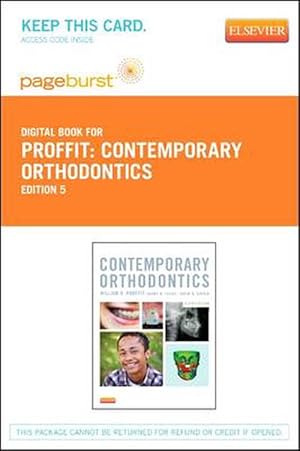 Imagen del vendedor de Contemporary Orthodontics - Pageburst E-Book on Vitalsource (Retail Access Card) (Hardcover) a la venta por CitiRetail