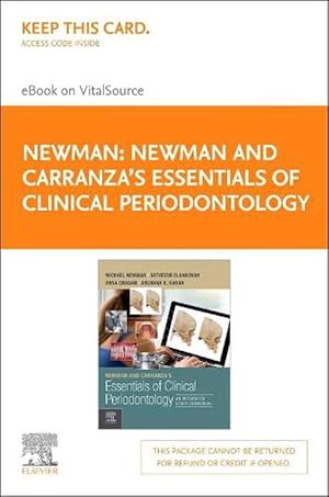 Bild des Verkufers fr Newman and Carranza's Essentials of Clinical Periodontology Elsevier eBook on Vitalsource (Retail Access Card) zum Verkauf von CitiRetail