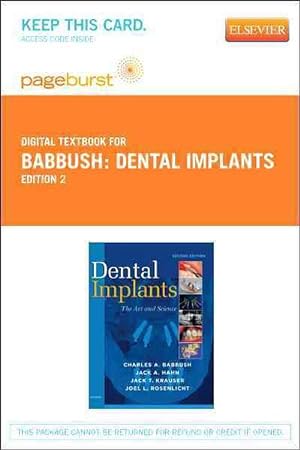 Seller image for Dental Implants - Elsevier eBook on Vitalsource (Retail Access Card) (Hardcover) for sale by CitiRetail
