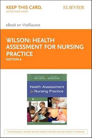 Seller image for Health Assessment for Nursing Practice - Elsevier eBook on Vitalsource (Retail Access Card) (Hardcover) for sale by CitiRetail
