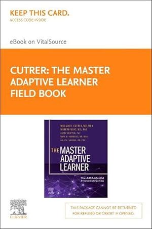 Imagen del vendedor de The Master Adaptive Learner Field Book Elsevier E-Book on Vitalsource (Retail Access Card) a la venta por CitiRetail
