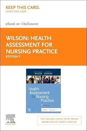 Seller image for Health Assessment for Nursing Practice Elsevier eBook on Vitalsource (Retail Access Card) (Hardcover) for sale by CitiRetail