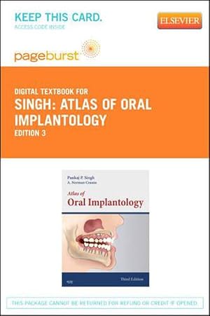 Imagen del vendedor de Atlas of Oral Implantology - Elsevier eBook on Vitalsource (Retail Access Card) (Hardcover) a la venta por CitiRetail