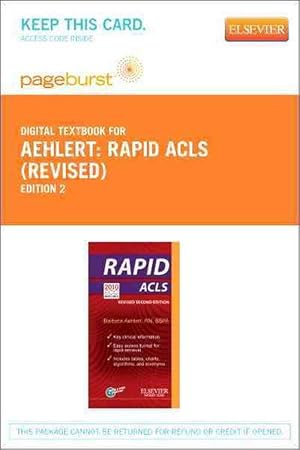 Imagen del vendedor de Rapid ACLS (Revised Reprint) - Elsevier eBook on Vitalsource (Retail Access Card) (Hardcover) a la venta por CitiRetail