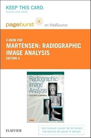 Bild des Verkufers fr Radiographic Image Analysis - Elsevier eBook on Vitalsource (Retail Access Card) (Hardcover) zum Verkauf von CitiRetail