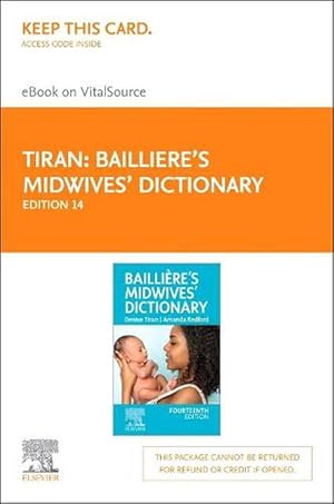 Immagine del venditore per Bailliere'S Midwives' Dictionary - Elsevier E-Book on Vitalsource (Retail Access Card) venduto da AussieBookSeller