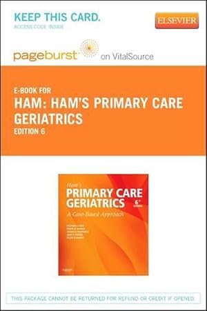 Imagen del vendedor de Ham's Primary Care Geriatrics Elsevier eBook on Vitalsource (Retail Access Card) (Hardcover) a la venta por CitiRetail