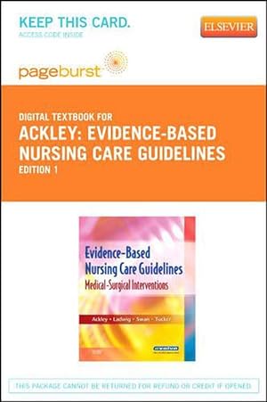 Seller image for Evidence-Based Nursing Care Guidelines - Elsevier eBook on Vitalsource (Retail Access Card) (Hardcover) for sale by CitiRetail