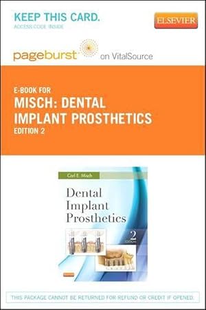 Imagen del vendedor de Dental Implant Prosthetics - Elsevier eBook on Vitalsource (Retail Access Card) (Hardcover) a la venta por CitiRetail