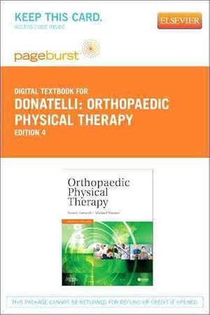 Bild des Verkufers fr Orthopaedic Physical Therapy - Elsevier eBook on Vitalsource (Retail Access Card) (Hardcover) zum Verkauf von CitiRetail
