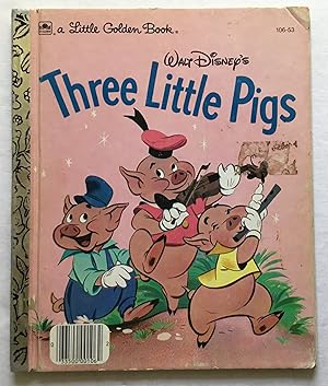 Walt Disney's Three Little Pigs. [little golden book]