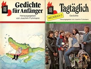 2 Bücher: Gedichte für Anfänger / Tagtäglich Weckbuch 3 Gedichte PLUS Gratis-Zugabe: Lehrerheft 1...