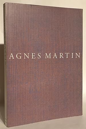 Agnes Martin. With essays by Barbara Haskell, Anna C. Chave and& Rosalind Krauss.