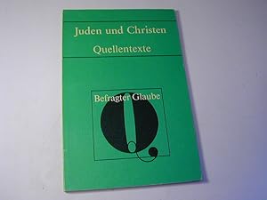 Bild des Verkufers fr Juden und Christen / Befragter Glaube 16 zum Verkauf von Antiquariat Fuchseck