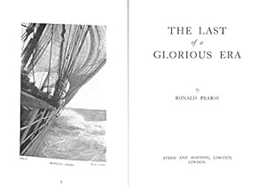 Seller image for THE LAST OF A GLORIOUS ERA. for sale by WeBuyBooks