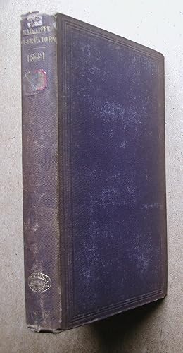 Astronomical Observations Made at the Radcliffe Observatory, Oxford, in the Year 1841. Vol. II.