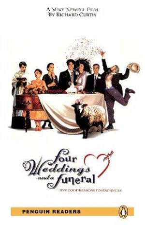 Imagen del vendedor de Four Weddings and a Funeral: Four Weddings and a Funeral (Pearson English Graded Readers): Level 5 a la venta por WeBuyBooks