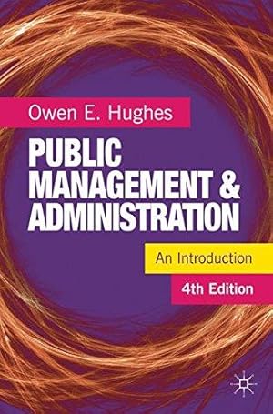 Immagine del venditore per Public Management and Administration venduto da WeBuyBooks