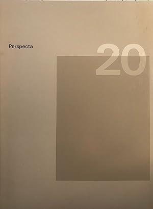 Perspecta, No 20, Yale Architectural Journal