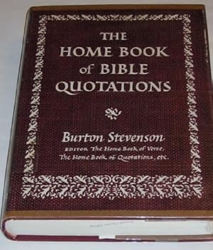 Seller image for Home Book of Bible Quotations for sale by WeBuyBooks