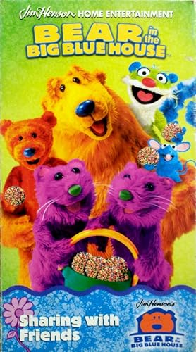 Image du vendeur pour Bear in the Big Blue House; Sharing With Friends [VHS] mis en vente par Kayleighbug Books, IOBA