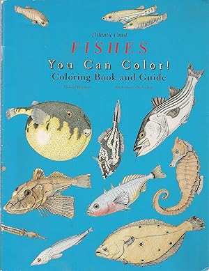 Image du vendeur pour Atlantic Coast Fishes You Can Color: Coloring Book and Guide mis en vente par The Book Junction
