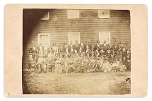 Original 1877 Photograph of Storer College Staff and Students: Early African American College and...