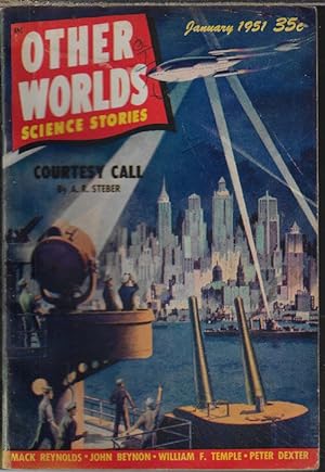 Immagine del venditore per OTHER WORLDS Science Stories: January, Jan. 1951 venduto da Books from the Crypt