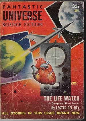 Bild des Verkufers fr FANTASTIC UNIVERSE: September, Sept. 1954 zum Verkauf von Books from the Crypt