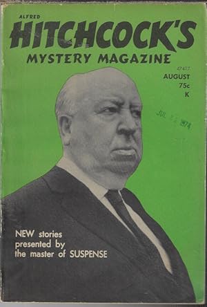 Imagen del vendedor de ALFRED HITCHCOCK Mystery Magazine: August, Aug. 1974 a la venta por Books from the Crypt