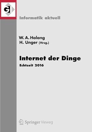 Seller image for Internet der Dinge: Echtzeit 2016 (Informatik aktuell) (German Edition) [Paperback ] for sale by booksXpress