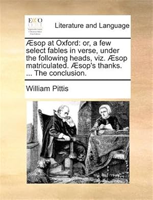 Seller image for sop At Oxford: Or, A Few Select Fables for sale by GreatBookPrices