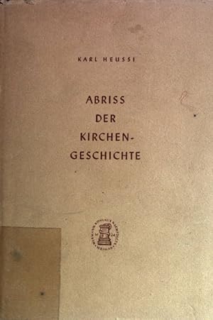 Imagen del vendedor de Abriss der Kirchengeschichte. a la venta por books4less (Versandantiquariat Petra Gros GmbH & Co. KG)