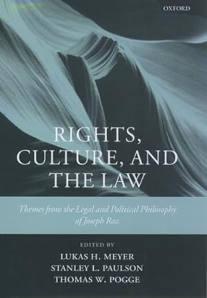 Bild des Verkufers fr Rights, Culture and the Law : Themes from the Legal and Political Philosophy of Joseph Raz zum Verkauf von GreatBookPrices
