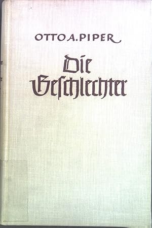 Seller image for Die Geschlechter : Ihr Sinn und ihr Geheimnis in biblischer Sicht. for sale by books4less (Versandantiquariat Petra Gros GmbH & Co. KG)