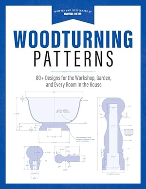 Imagen del vendedor de Woodturning Patterns : 80+ Designs for the Workshop, Garden, and Every Room in the House a la venta por GreatBookPrices