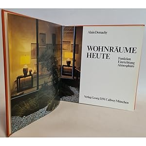 Imagen del vendedor de Wohnrume heute : Funktion, Einrichtung, Atmosphre. a la venta por books4less (Versandantiquariat Petra Gros GmbH & Co. KG)