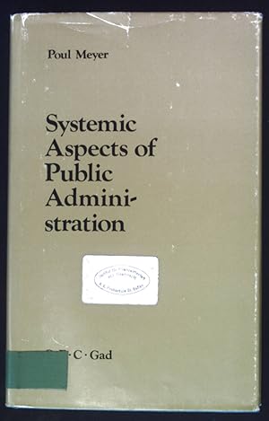 Seller image for Systemic aspects of public administration. for sale by books4less (Versandantiquariat Petra Gros GmbH & Co. KG)